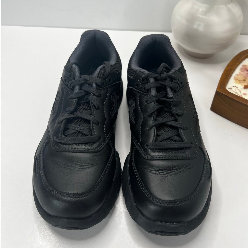 Kuru Kinetic 2 Anit-Slip Comfort Sneaker Smokestack Black Women 9 Wide - Picture 5 of 9